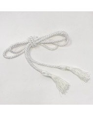 CINGOLETTO TIPO LUCIDO CON FIOCCO 0424 BIANCO