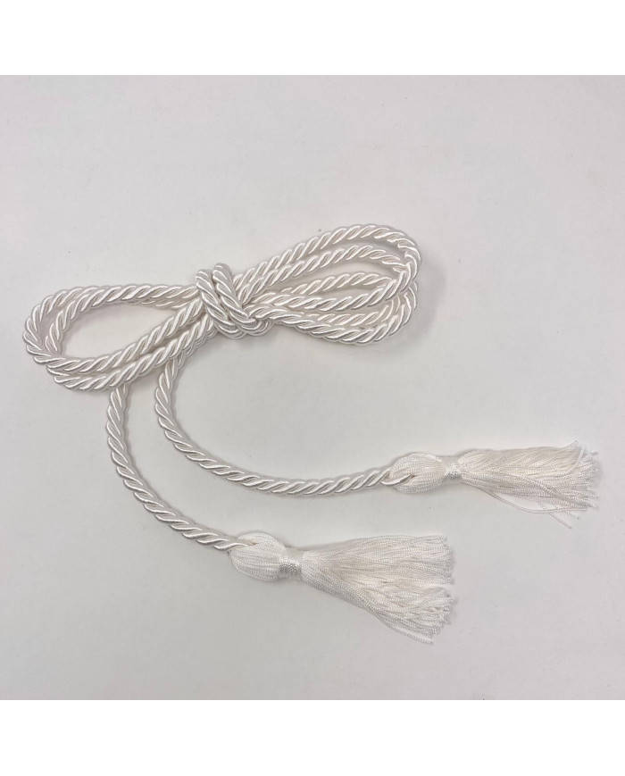 CINGOLETTO TIPO LUCIDO CON FIOCCO 0401 PANNA