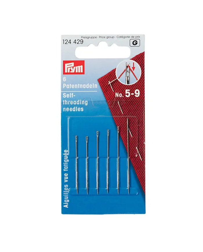 AGHI PER CIECHI CON CRUNA A MOLLA NO. 5-9 ASS.