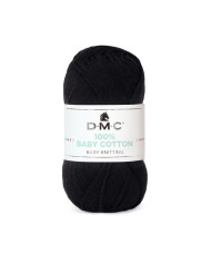FILATO DMC BABY COTTON (GOM 50 G.) COL 775 NERO