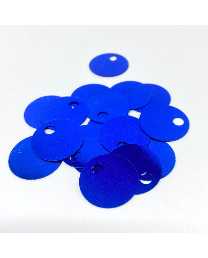 PAILLETTES MM 25 COL46 BLU (1 SCATOLA)