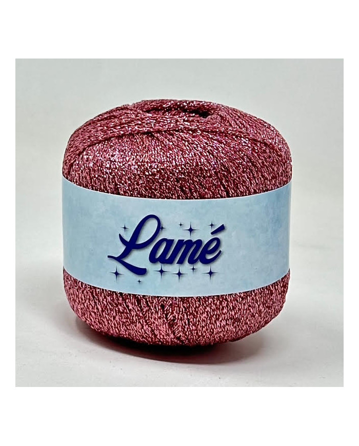 FILATO LAME SILKE (10 GOM X 25 G.) 190 ROSA ANTIC