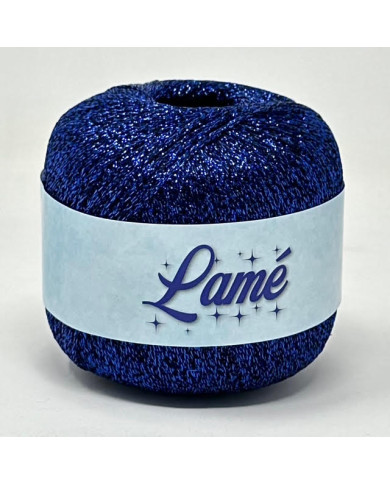 FILATO LAME SILKE (10 GOM X 25 G.) 01 BLU