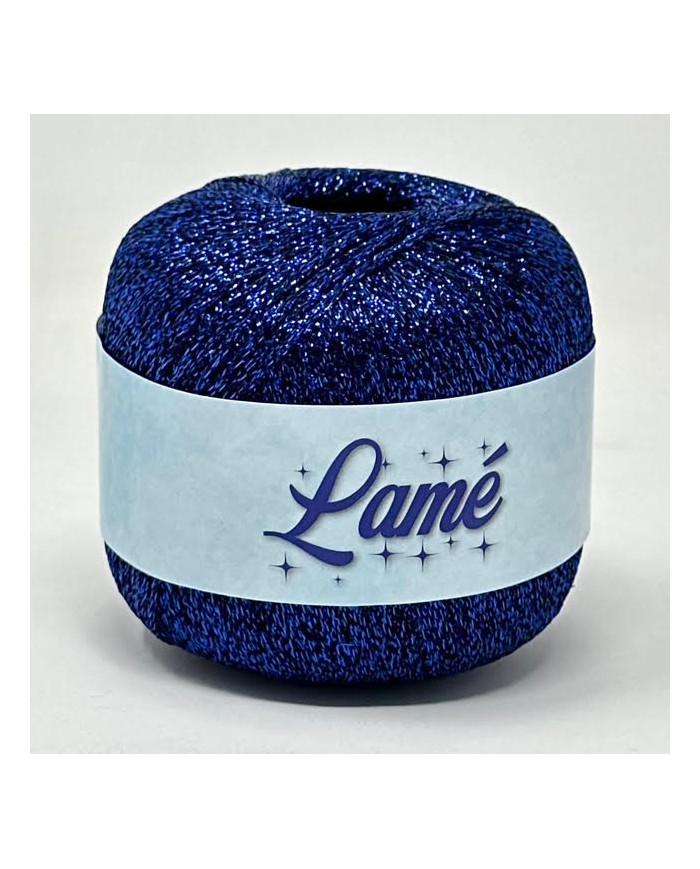 FILATO LAME SILKE (10 GOM X 25 G.) 01 BLU