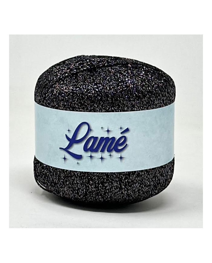 FILATO LAME SILKE (10 GOM X 25 G.) 625 NERO