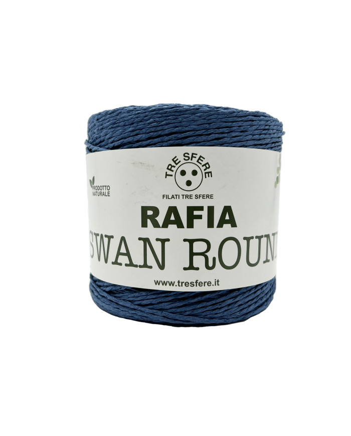 RAFIA ROUND CF.150 GR - 250 M. (BLU JEANS)