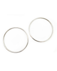 MANICI ACCIAIO CM 15 ARGENTO (CONF 2 PZ)