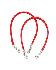 MANICI BORSA MA130 INTRECCIATO CON MOSCHETTONE ROS