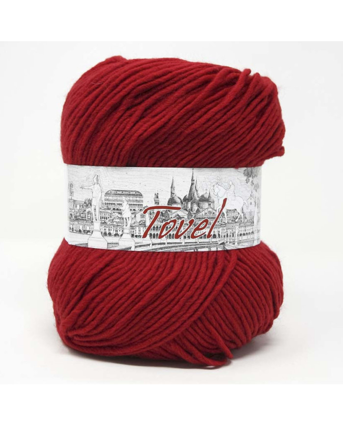 FILATO TOVEL ISPE COL 570 ROSSO