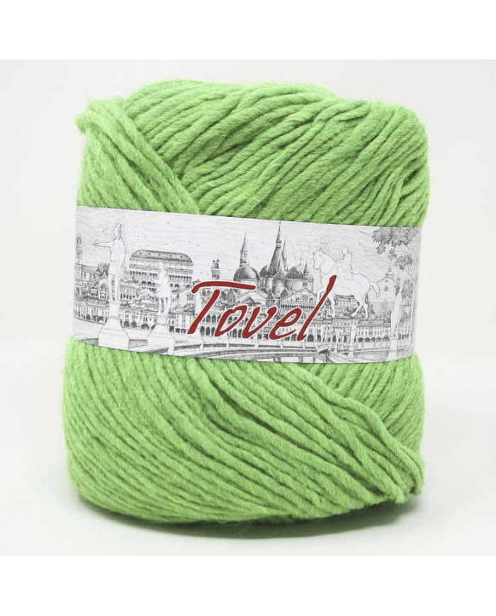 FILATO TOVEL ISPE COL 882 VERDE FLUO