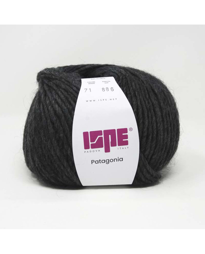 FILATO LANA ISPE PATAGONIA COL 071 GRIGIO SCURO