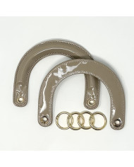 MANICI BORSA MA183 DIOR ORO CM 16X12 BEIGE