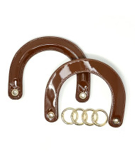 MANICI BORSA MA183 DIOR ORO CM 16X12 MARRONE