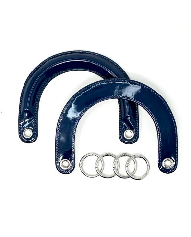 MANICI BORSA MA183 DIOR ARG CM 16X12 BLU