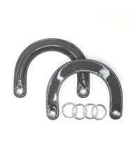 MANICI BORSA MA183 DIOR ARG CM 16X12 GRIGIO