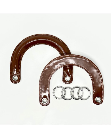 MANICI BORSA MA183 DIOR ARG CM 16X12 MARRONE