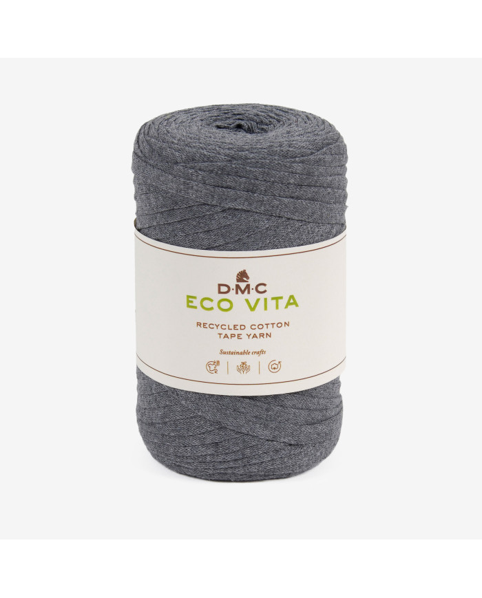 DMC ECO VITA TAPE (250 GR) MM 8 COL 122 GRIGIO ME.