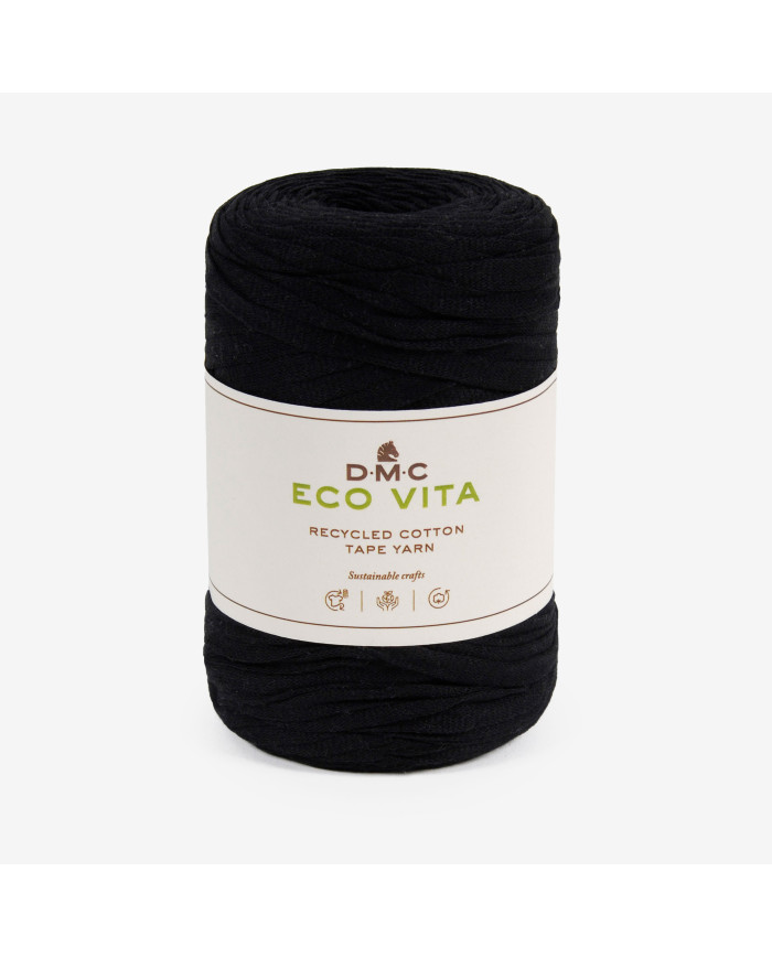 DMC ECO VITA TAPE (250 GR) MM 8 COL 02 NERO