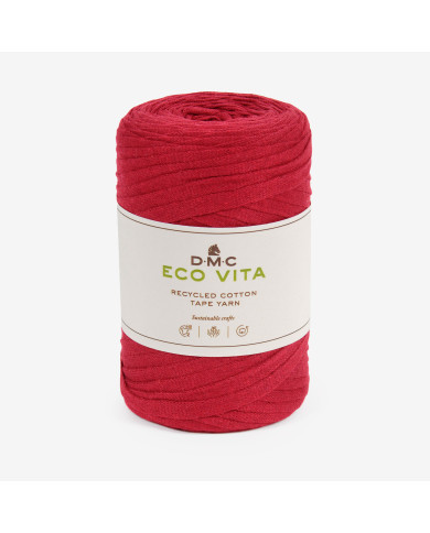 DMC ECO VITA TAPE (250 GR) MM 8 COL 05 ROSSO