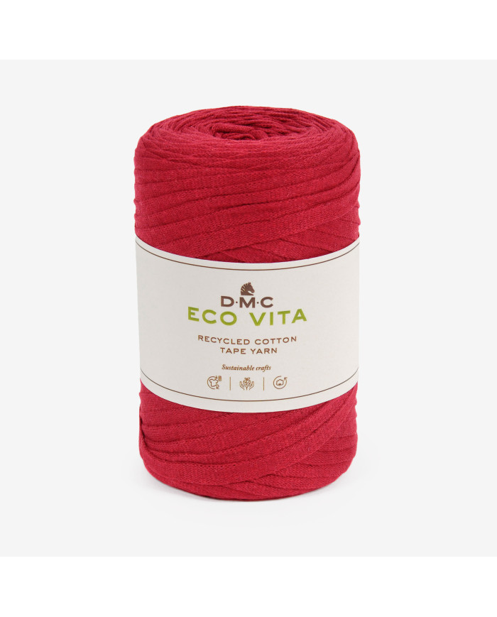 DMC ECO VITA TAPE (250 GR) MM 8 COL 05 ROSSO