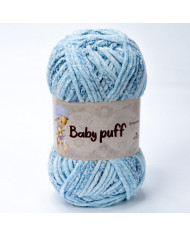 FILATO BABY PUFF SILKE COL.13 CELESTE