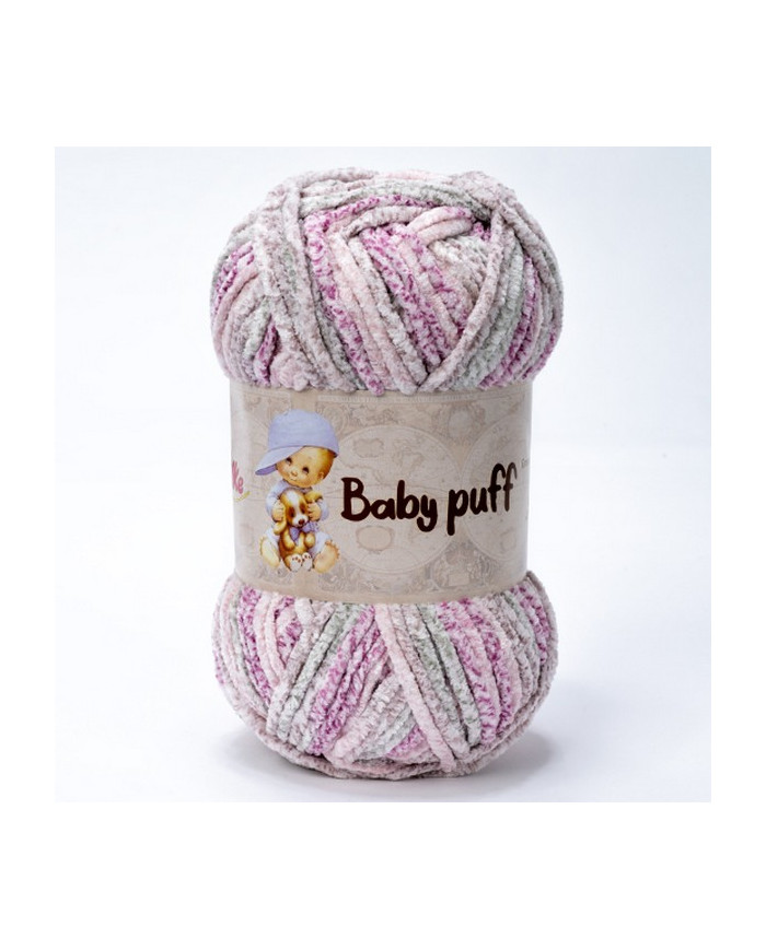 FILATO BABY PUFF SILKE COL.15 ROSA/ FUXIA