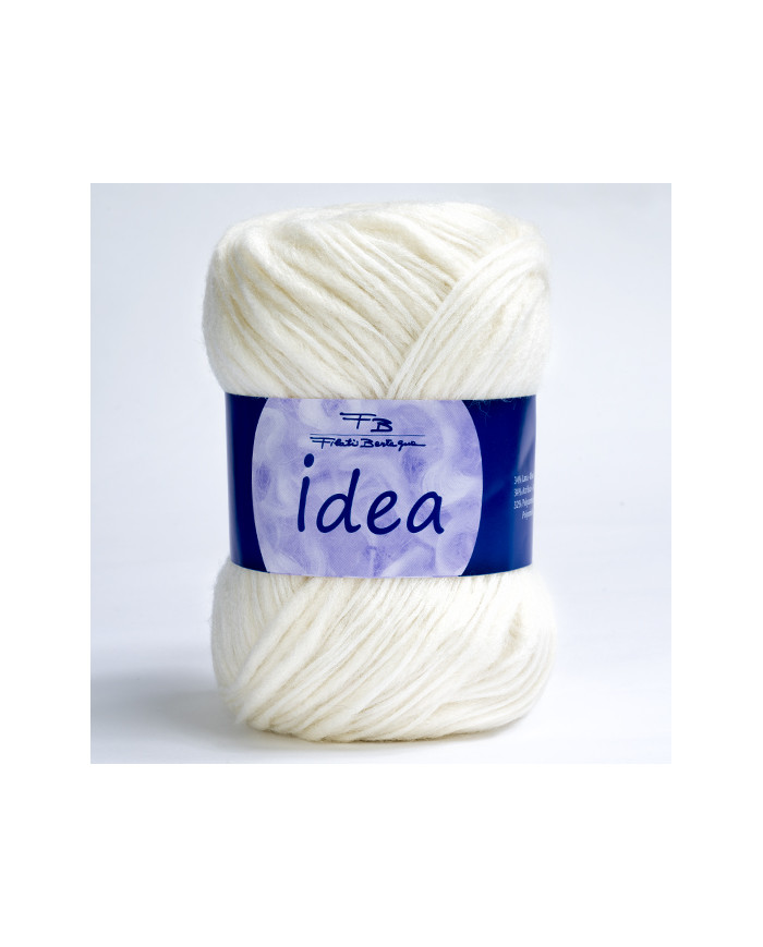 FILATO IDEA BERTAGNA (1 GOM 50 G.) 800 PANNA