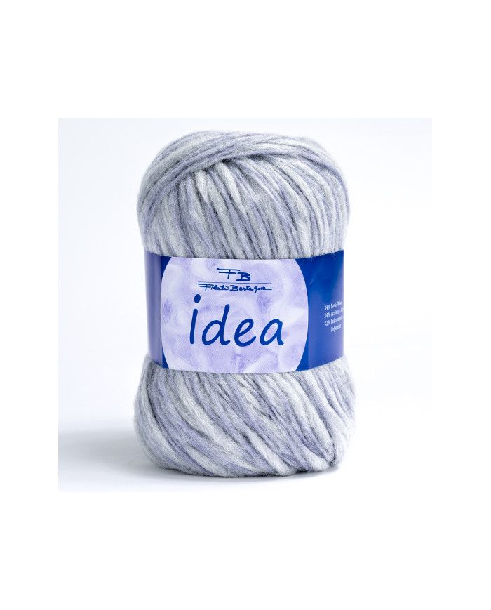 FILATO IDEA BERTAGNA (1 GOM 50 G.) 9504 GRIGIO CH