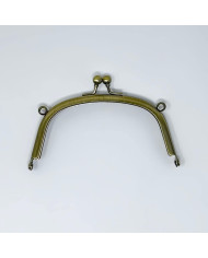 CHIUSURA PER BORSA MA165 CM 12 BRONZO