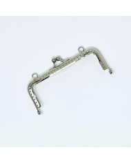CHIUSURA PER BORSA MA174 CM 12,4 ARGENTO