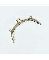 CHIUSURA PER BORSA MA175 CM 12 BRONZO