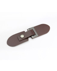 ALAMARI K1288 SIMILPELLE 126 X 32 MM MARRONE