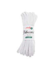 TUBECORD 65 G, 10 M., DIAMETRO MM 6, 01 BIANCO