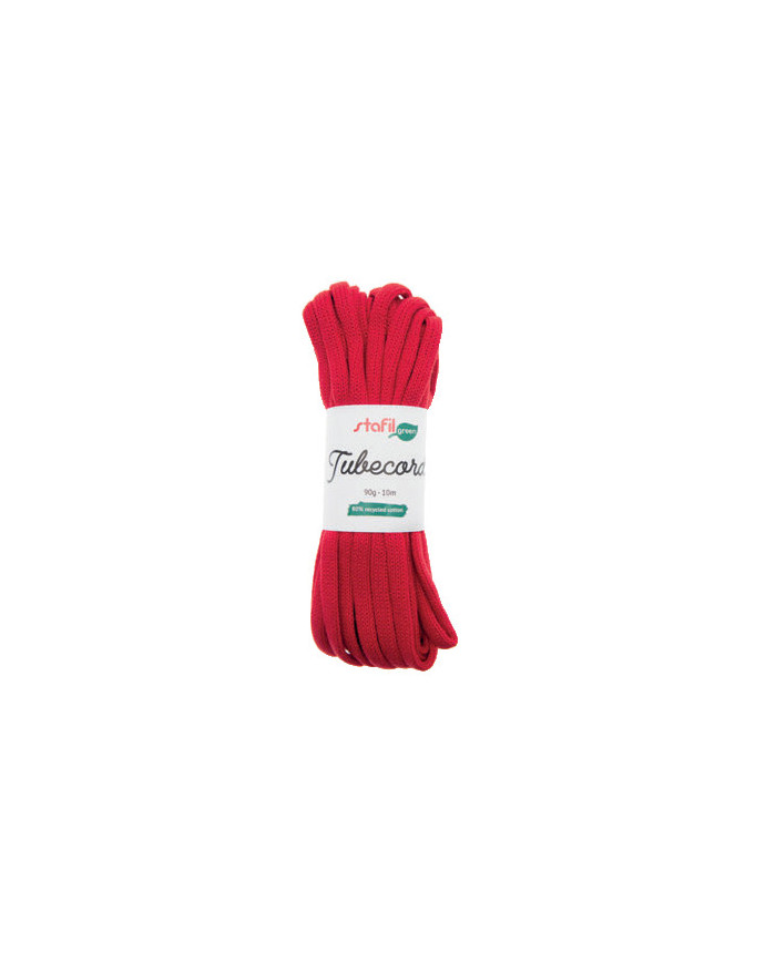 TUBECORD 65 G, 10 M., DIAMETRO MM 6, 14 ROSSO