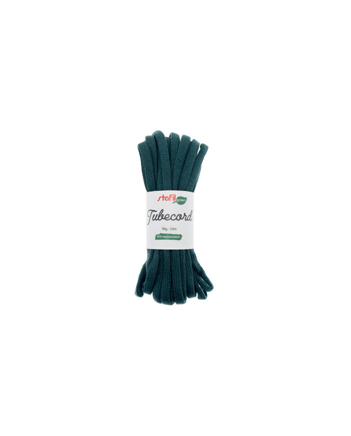 TUBECORD 65 G, 10 M., DIAMETRO MM 6, 22 VERDE SCUR