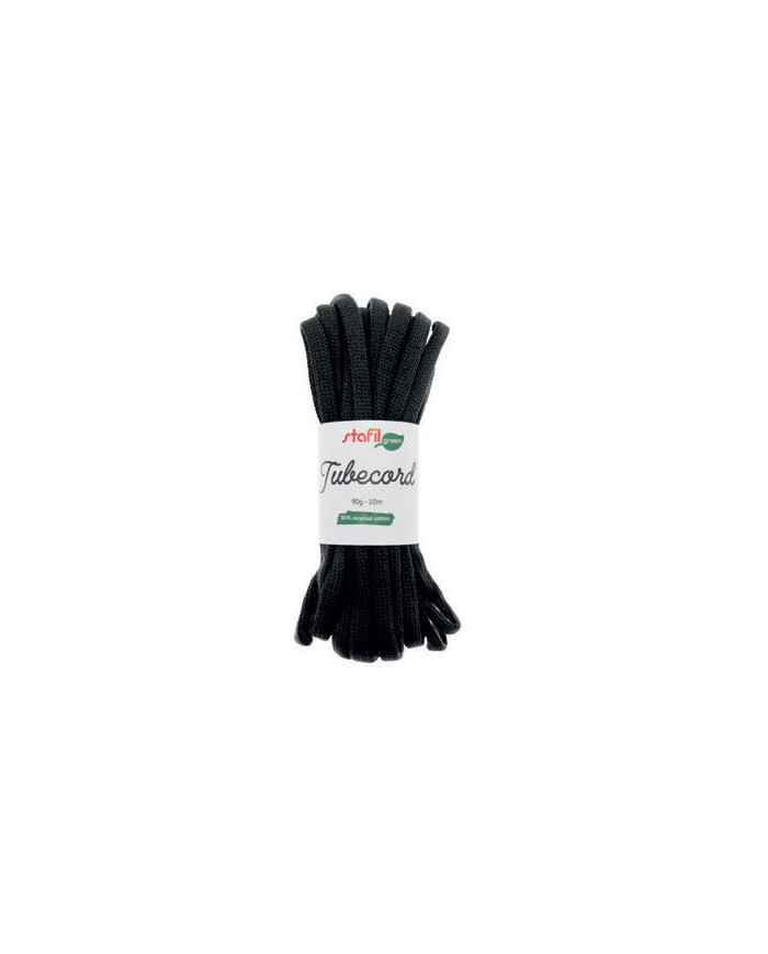 TUBECORD 65 G, 10 M., DIAMETRO MM 6, 24 NERO