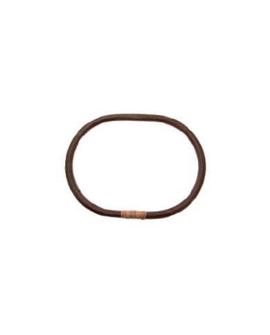 MANICI PER BORSE RATTAN CM 25X19 MARRONE (COPPIA)