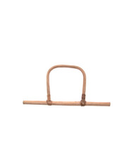 MANICI PER BORSE RATTAN CM 30,5 X 14,5 NATURALE