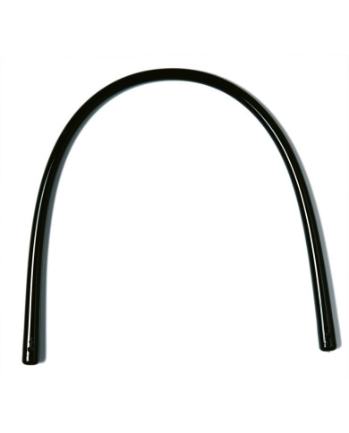 MANICI PER BORSE IN PLASTICA 27 X 27 CM COL. NERO