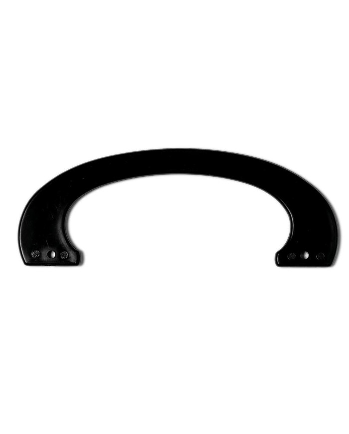MANICI PER BORSE IN PLASTICA (2 PZ) 17 X 6 CM NERO