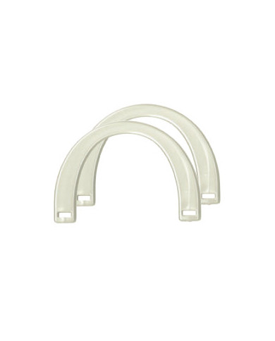 MANICI PER BORSE IN PLASTICA 17 X 12 CM MADREPERLA