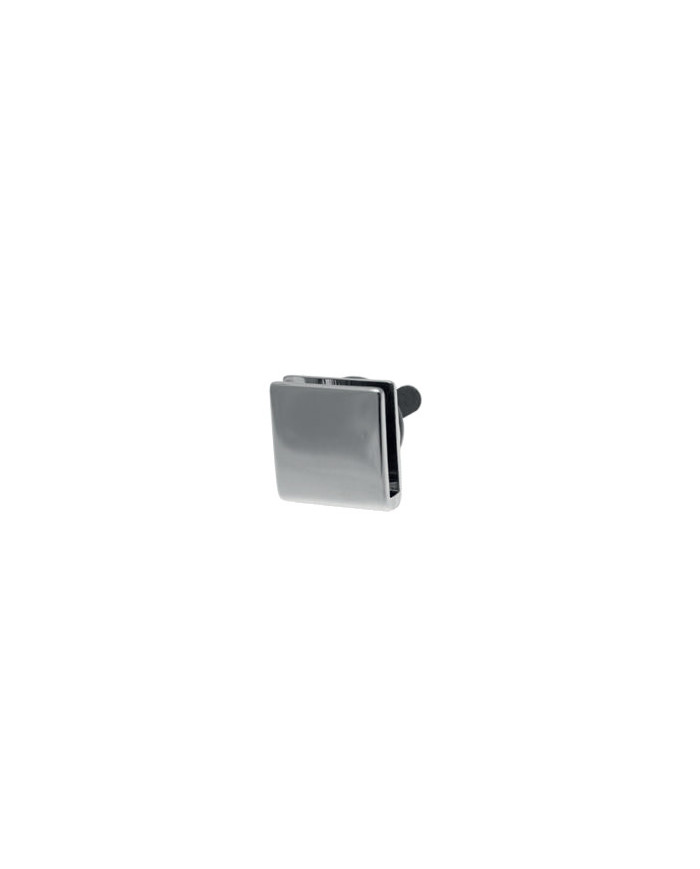 CHIUSURA MAGNETICA QUADRATA NICHELATO 23 X 23 MM