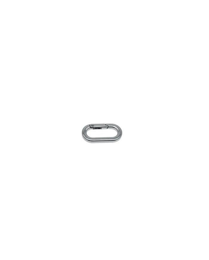 ANELLO MOSCHETTONE NICHELATO 37 X 19 X 4 MM