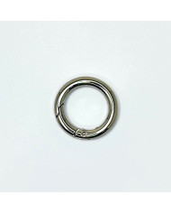 ANELLO APRIBILE TONDINO MM 22 NICHELATO