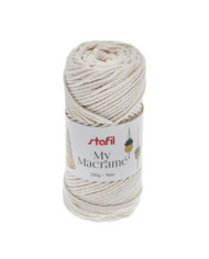CORDINO MACRAMÈ MM 2 COL 02 CREMA
