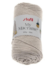 CORDINO MACRAMÈ MM 2 COL 03 BEIGE