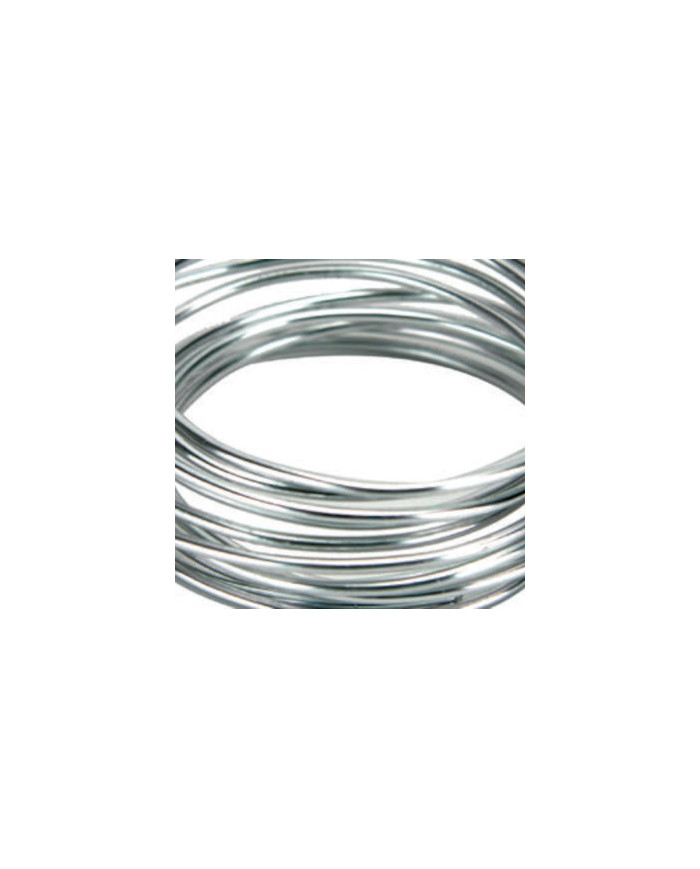 FILO IN ALLUMINIO DIAMETRO 2 MM, ARGENTO