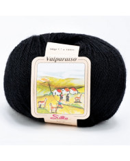 FILATO SILKE VALPARAISO (50 G.) 200 NERO