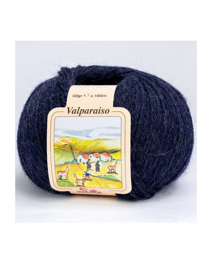 FILATO SILKE VALPARAISO (50 G.) 638 BLU MELANGE