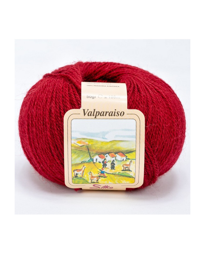 FILATO SILKE VALPARAISO (50 G.) 450 ROSSO